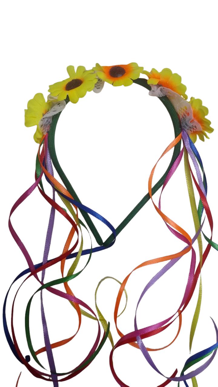 TIARA JUNINA C/GIRASSOL